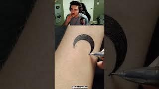 HOW TO DRAW AN ARM TATTOO @Ink_Creation #shorts