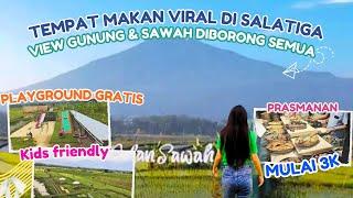 VIRAL‼️TEMPAT MAKAN VIEW GUNUNG & SAWAH DI SALATIGA | PRASMANAN MURAH | TERBARU 2024 | DOLAN SAWAH