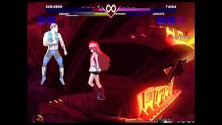 Mugen Random Battles: Team Sub Zero (Me) Vs Team Tamao Mitsurugi (Space Pirates)