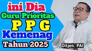 ini Dia Guru PAI Prioritas PPG Tahap 1 Tahun 2025