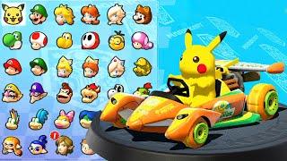 Mario Kart 8 Deluxe - Pikachu Drivers B Dasher MK. 2 in Golden Dash Cup | The Best Racing Game