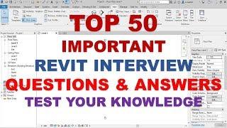 # TOP 50 Important Revit Interview Questions and Answers