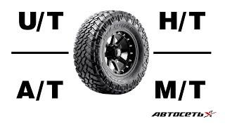 Маркировка внедорожных шин: U/T, H/T, A/T, M/T – что это значит