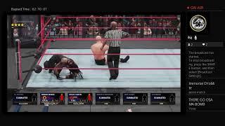 YungCarnage88's WWE 2K19 ft rambo_651 and immortal dyomite