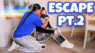 MAGICIAN DUCT TAPE ESCAPE CHALLENGE *PART. 2*  |THE CASTROS