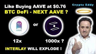 1000x THE NEXT AAVE. INTERLAY Is Defi Lending/ Borrowing on Bitcoin L2 + SOVRYN #memes #gaming #ai