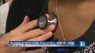 Health News 18: Superbug Infections Could Kill 40M By 2050