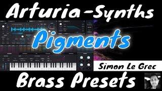 Arturia | Pigments | Brass Presets