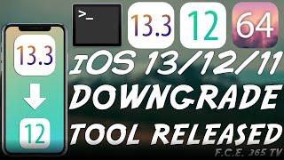 iOS 13 / 12 / 11 DOWNGRADE TOOL: FutureRestore 64-Bit (With CheckM8) RELEASED & Explained!
