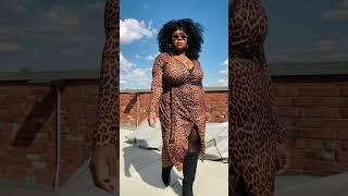 Styling A Leopard Wrap Dress | Plus Size Try On | Rebdolls #size20