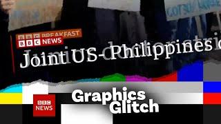 BBC blooper: Graphics invade another channel