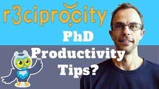 (Don’t) Hack Your Way To Becoming A Professor: Productivity Tips For PhD / Doctoral Students