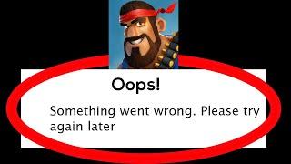 Fix Boom Beach Oops Something Went Wrong Error Please Try Again Later Problem Solved