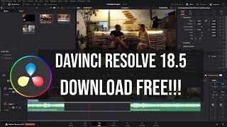How to Download DaVinci Resolve 18.5 FREE!