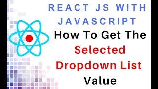 React js Get dropdown value | Learn react js with javascript