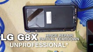 LG G8X Foldable Display Repair - Partial Teardown