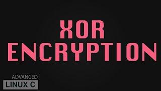 Xor encryption in C programming