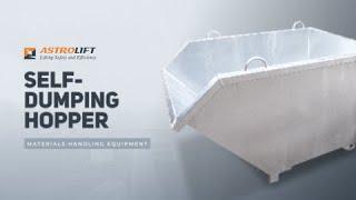 Self-dumping Hopper - Forklift Bin | Astrolift