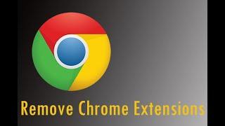 How to remove chrome extensions