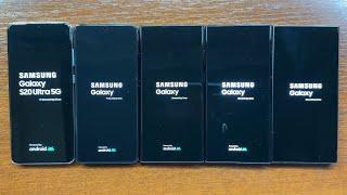 Samsung Galaxy S20U, S21U, S22U, S23U, S24U Power On, Power Off, Shutdown & Boot Animation