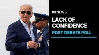 Biden lost 72 per cent of voters' confidence in his mental fitness: Post-debate poll  | ABC News