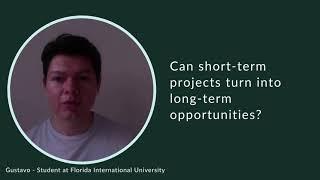 Gustavo Z. - Can short-term projects turn into long-term opportunities?