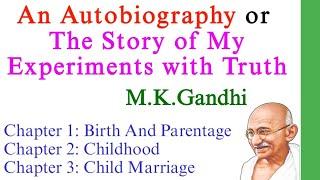 An Autobiography or The Story of My Experiments with Truth by M. K. Gandhi in Tamil/An Autobiography