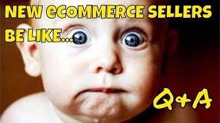 I Wanna Get Started in eCommerce But I'm Scared of Losing Money | Q&A with J