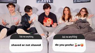 BOYS VS GIRLS ANSWERING QUESTIONS YOU’RE TOO AFRAID TO ASK!
