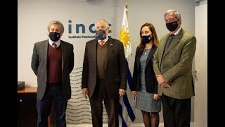 Visita a INAC del embajador de Estados Unidos en Uruguay, Kenneth S. George