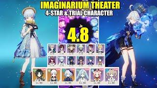 Imaginarium Theater 4.8 | Genshin Impact ( 4-Star Characters Weapon & Trial Character )