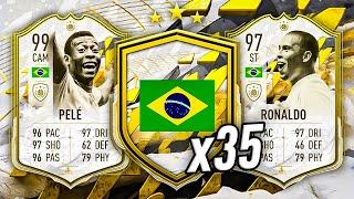 35x BRAZILIAN PRIME & MOMENTS PLAYER PICKS!  FIFA 22 Ultimate Team