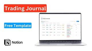 Improve your trades with Journaling -  Free Template