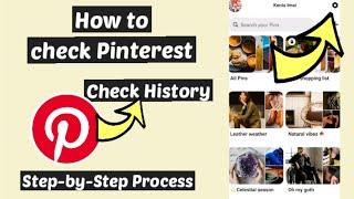 Pinterest Tutorial 2023_ How to Search_View Pinterest History || How to delete Pinterest history