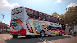 BUSSID Mod JB5 ASXFM Angga Saputro x Faridh Madyawan Livery Rosalia Indah New Kodename Sound ETS2