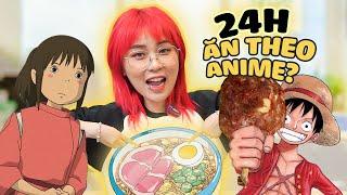 24h Misthy nấu ăn theo Anime: One Piece, Shin Bút Chì,... Món ăn đỉnh nhất là?! FOOD CHALLENGE