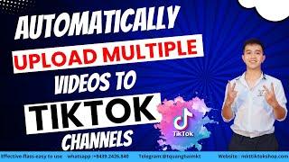 How To Upload Mutltiple Video On Tiktok PC | How To Add Multiple Videos On TikTok