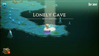 Cat Quest - Clearing level 200 cave (Lonely Cave) and finding hidden chest