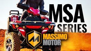 Massimo MSA Series ATVs - Up to 45HP 4x4 4 Wheeler