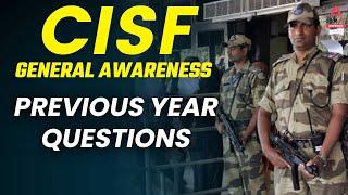 CISF Recruitment 2022 | CISF GK Classes | Previous Year Questions