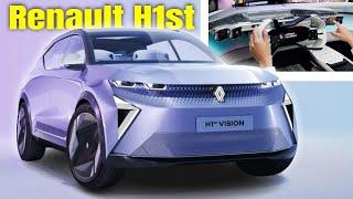 Renault H1st vision is the concept car designed by Software République