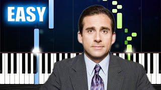 The Office Theme Song - EASY Piano Tutorial