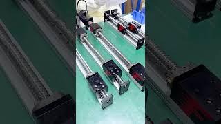 Double Block Different Direction Linear Motion Ballscrew Actuator Motorized Rail Guide #factory #cnc