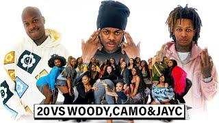 20 WOMEN VS 3 YN’s: LIL WOODY, CAMOTOOFUNNY & JAYC