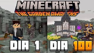 SOBREVIVI 100 DIAS no Bioma PALE GARDEN no Minecraft Hardcore