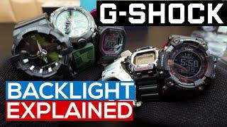 How does the G-Shock Backlight work???  Backlights & Features Explained!