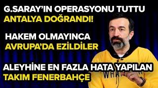 Antalyaspor Galatasaray'ı Ezdi Ama Doğrandı | Ali Koç TFF'ye Gitmeli | İsmail Hoca Endişelendiriyor