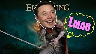 Beating Malenia With Elon Musk's Super OP Necromancer Elden Ring Build