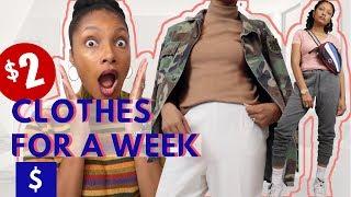 I Wore $2 Clothes for a Week Challenge! | BlueprintDIY