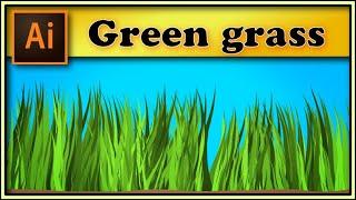 How to make grass in Adobe Illustrator 𝐑𝐚𝐧𝐝𝐨𝐦 (2021)